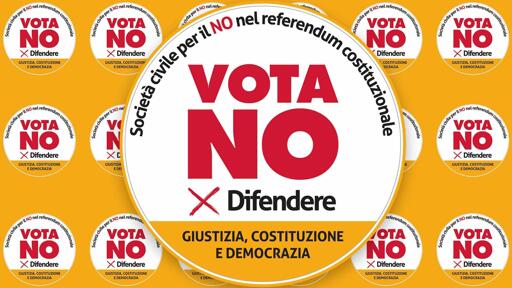 Vota NO impedisci che, attraverso il bluff del sorteggio, i politici controllino i magistrati. 